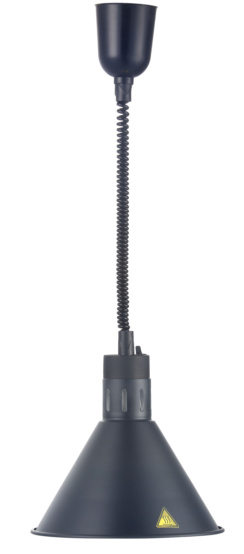 WARMHOUDLAMP ZWART - CONE WARMHOUDLAMP ZWART - CONE