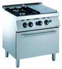 Pro 700 Kookplaatfornuis Gas 2 Br. Gas Oven