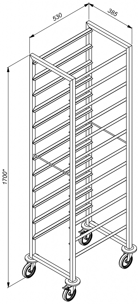Regaalwagen 1/1gn 20x Regaalwagen 1/1gn 20x