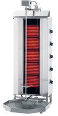 KLG 232 DONER GRILL ELECTRIC, TOP MOTOR,WITH GLASS, 5 Burners KLG 232 DONER GRILL ELECTRIC, TOP MOTOR,WITH GLASS, 5 Burners