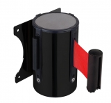 Afzetkoord Wandmodel Zwart