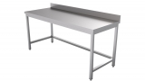 RVS Tafel met Rand 2000 x 700-Line