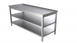 RVS Tafel 2 Schappen 1300 x 700-Line RVS Tafel 2 Schappen 1300 x 700-Line