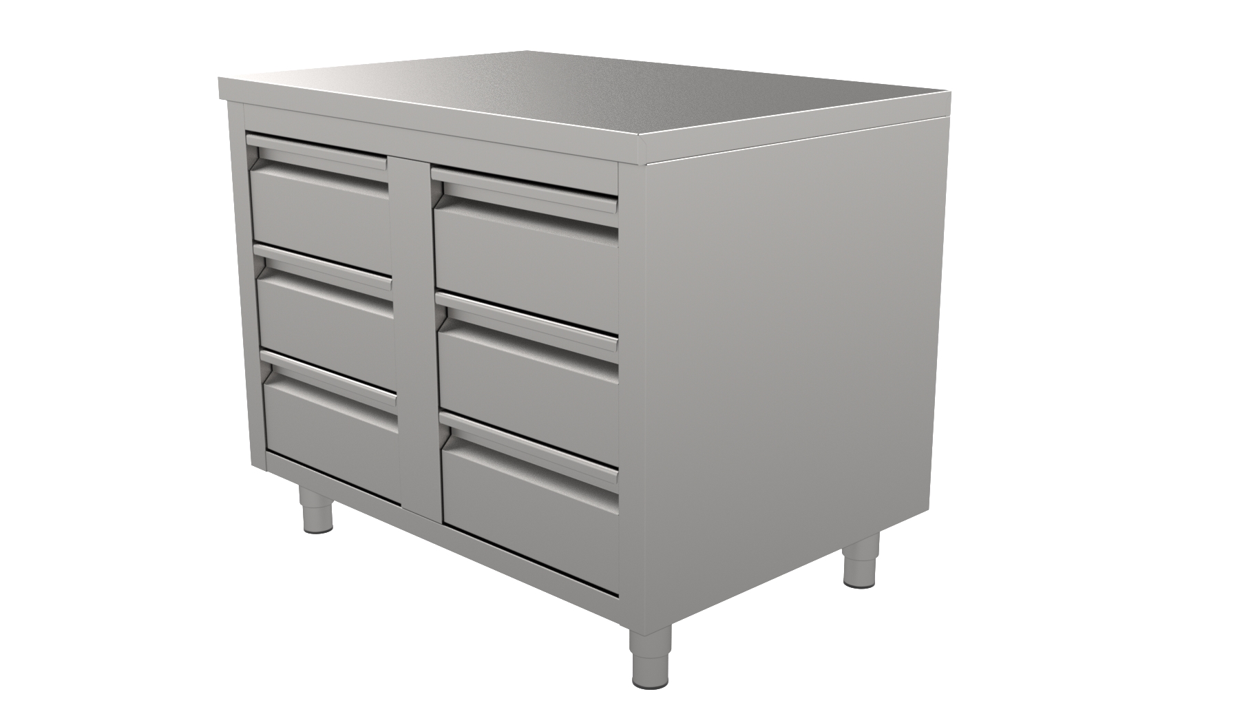 Werktafel met laden 1000 x 700-Line Werktafel met laden 1000 x 700-Line