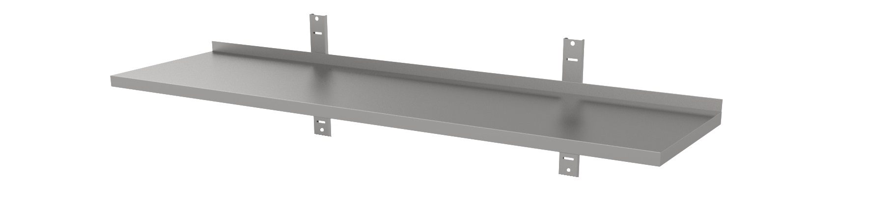 RVS Wandschap enkel 1200 x 400-Line RVS Wandschap enkel 1200 x 400-Line