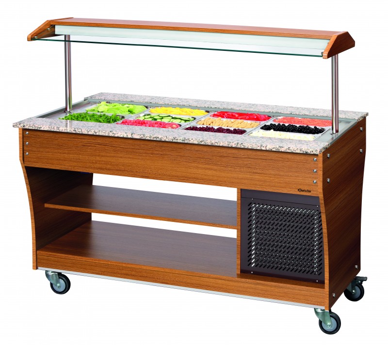 Buffetwagen, koud, 4x 1/1 GN Buffetwagen, koud, 4x 1/1 GN