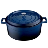 Lava Gietijzeren Braadpan ø28 Blauw