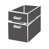 Ladenblok 2/3 Monoblock Soft Closing Ladenblok 2/3 Monoblock Soft Closing