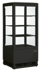 SARO Mini-koelvitrine model SC 80 zwart SARO Mini-koelvitrine model SC 80 zwart
