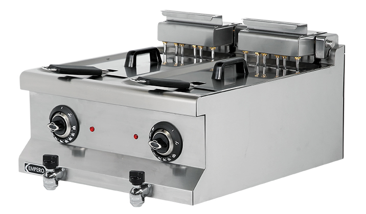 Elektrische Friteuse 2x18L Elektrische Friteuse 2x18L