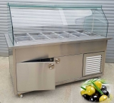 Koelvitrine Rvs | 1800 mm