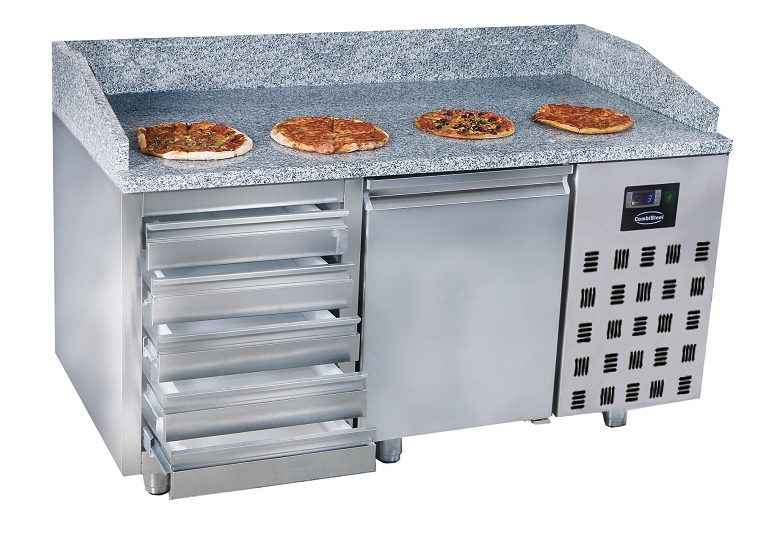 Pizzawerkbank 1 Deur 5 Laden Pizzawerkbank 1 Deur 5 Laden