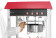 Popcornmachine, HENDI, Rood, 230V/1500W, 574x420x(H)778mm Popcornmachine, HENDI, Rood, 230V/1500W, 574x420x(H)778mm