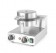 Wafelmaker rond, HENDI, 230V/1000W, 250x491x(H)285mm Wafelmaker rond, HENDI, 230V/1000W, 250x491x(H)285mm