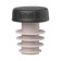 Stopper met dop – 6 stuks., BarUp, Zwart, 6 st., ⌀xmm Stopper met dop – 6 stuks., BarUp, Zwart, 6 st., ⌀xmm
