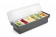 Ingrediëntenhouder – 6 containers, BarUp, 480x150x(H)100mm Ingrediëntenhouder – 6 containers, BarUp, 480x150x(H)100mm