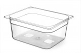 Gastronorm container GN 1/2, GN 1/2, 9,5 L, Transparant, 325x265x(H)150mm Gastronorm container GN 1/2, GN 1/2, 9,5 L, Transparant, 325x265x(H)150mm