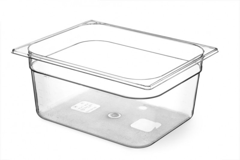 Container GN 1/2 Tritan, HENDI, Budget Line, GN 1/2, 4L, Transparant, 325x265x(H)65mm Container GN 1/2 Tritan, HENDI, Budget Line, GN 1/2, 4L, Transparant, 325x265x(H)65mm