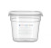 Container GN 1/6, HENDI, GN 1/6, 2,4L, Transparant, 176x162x(H)150mm Container GN 1/6, HENDI, GN 1/6, 2,4L, Transparant, 176x162x(H)150mm