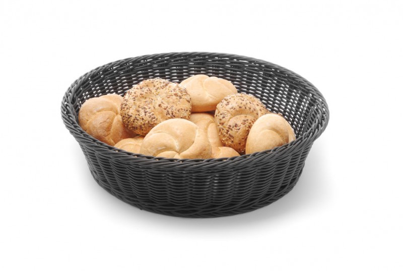 Broodmand rond, HENDI, Beige, ⌀400x(H)90mm Broodmand rond, HENDI, Beige, ⌀400x(H)90mm