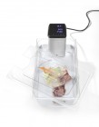 Deksel Voor GN Containers Met Uitsparing Voor Sous Vide Stick, Hendi, GN 1/1, Transparant, 530x325mm