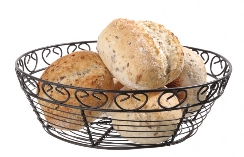 Draadmandje deco rond, HENDI, ⌀250x(H)80mm Draadmandje deco rond, HENDI, ⌀250x(H)80mm