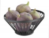 Fruitkorf Schuin Zwart, Hendi, ⌀280x(h)130mm