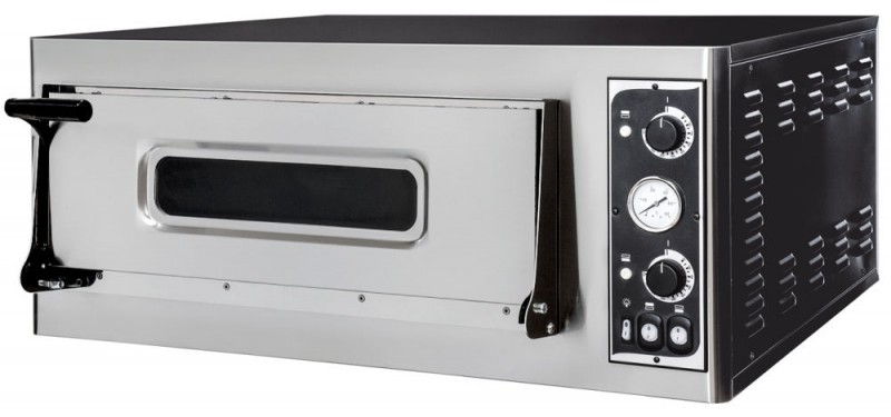 Pizza oven BASIC 4, HENDI, Enkele ovenkamer, 400V/4700W, 975x930x(H)413mm Pizza oven BASIC 4, HENDI, Enkele ovenkamer, 400V/4700W, 975x930x(H)413mm