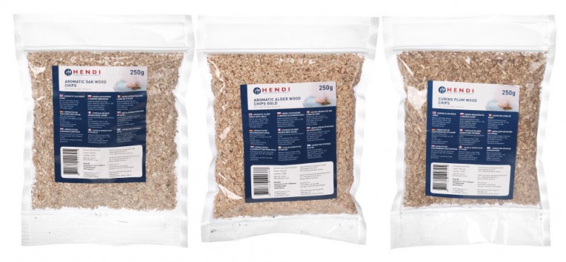 Aromatische houtsnippers, HENDI, elzen- en beukenhout speciaal Aromatische houtsnippers, HENDI, elzen- en beukenhout speciaal