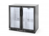 Backbar Koelkast Met Dubbele Deur, Arktic, 180l, Zwart, 220-240v/160w, 900x540x(h)890mm