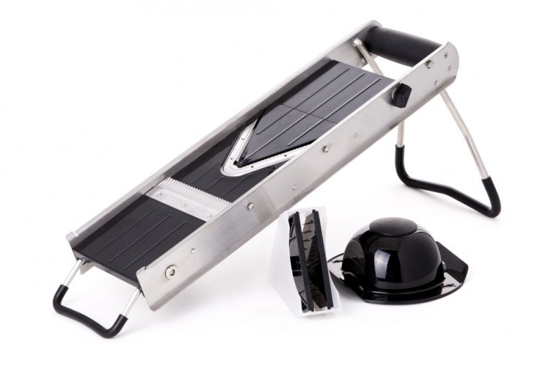 Mandoline V-vorm, HENDI, Zwart, 405x135x(H)145mm Mandoline V-vorm, HENDI, Zwart, 405x135x(H)145mm