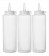 Dispenser flacon sets - 3 st., HENDI, 0,2L, Transparant, 3 st., ⌀50x(H)185mm Dispenser flacon sets - 3 st., HENDI, 0,2L, Transparant, 3 st., ⌀50x(H)185mm