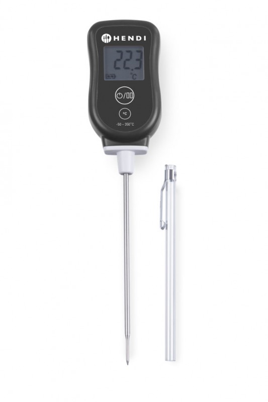 Digitale thermometer met sonde, HENDI, 204x42x(H)20mm Digitale thermometer met sonde, HENDI, 204x42x(H)20mm