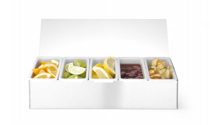 Ingrediëntenhouder, 295x148x(H)85mm Ingrediëntenhouder, 295x148x(H)85mm