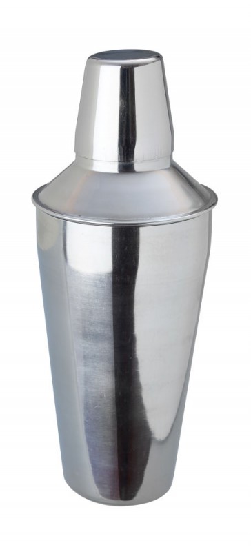 Cobbler shaker 3-delig, BarUp, 0,75L, ⌀90x(H)255mm Cobbler shaker 3-delig, BarUp, 0,75L, ⌀90x(H)255mm