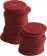 Consumptiemunten - 100 st., BarUp, Rood, 100 st., ⌀25mm Consumptiemunten - 100 st., BarUp, Rood, 100 st., ⌀25mm
