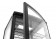 Koelvitrinekast 270L, Arktic, zwart, Zwart, 230V/290W, 550x520x(H)1870mm