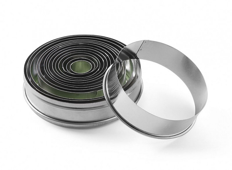 Uitsteekvorm set, HENDI, met gladde rand, ø19-112, (H)35mm Uitsteekvorm set, HENDI, met gladde rand, ø19-112, (H)35mm