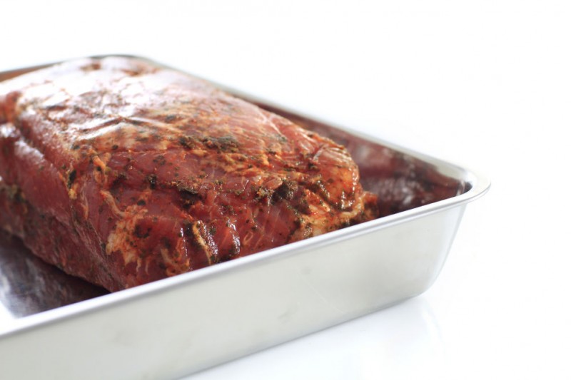 Vleesschaal, HENDI, 310x240x(H)48mm Vleesschaal, HENDI, 310x240x(H)48mm