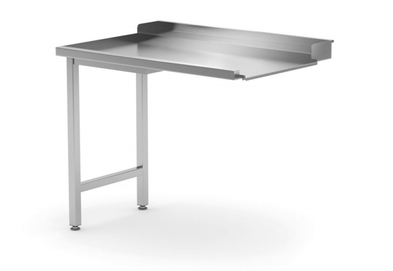 Uitlooptafel voor vaatwassers, HENDI, linkerzijde, 1000x700x(H)850mm Uitlooptafel voor vaatwassers, HENDI, linkerzijde, 1000x700x(H)850mm