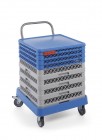 Trolley voor vaatwaskorven met handvat, HENDI, 575x545x(H)920mm
