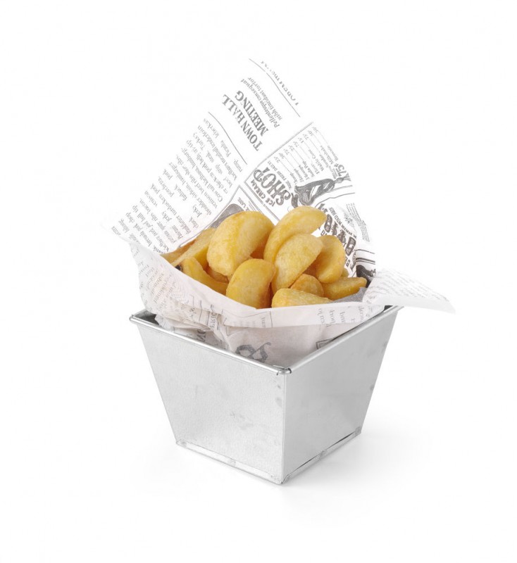 Vierkante bak, HENDI, 100x100x(H)80mm Vierkante bak, HENDI, 100x100x(H)80mm