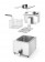 Friteuse Profi Line met aftapkraan - 8 l, HENDI, Profi Line, 8L, Lichtgrijs, 230V/3500W, 305x515x(H)354mm Friteuse Profi Line met aftapkraan - 8 l, HENDI, Profi Line, 8L, Lichtgrijs, 230V/3500W, 305x515x(H)354mm