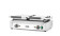 Contactgrill - dubbele versie, HENDI, half glad, half geribd, 230V/3600W, 575x430x(H)510mm Contactgrill - dubbele versie, HENDI, half glad, half geribd, 230V/3600W, 575x430x(H)510mm