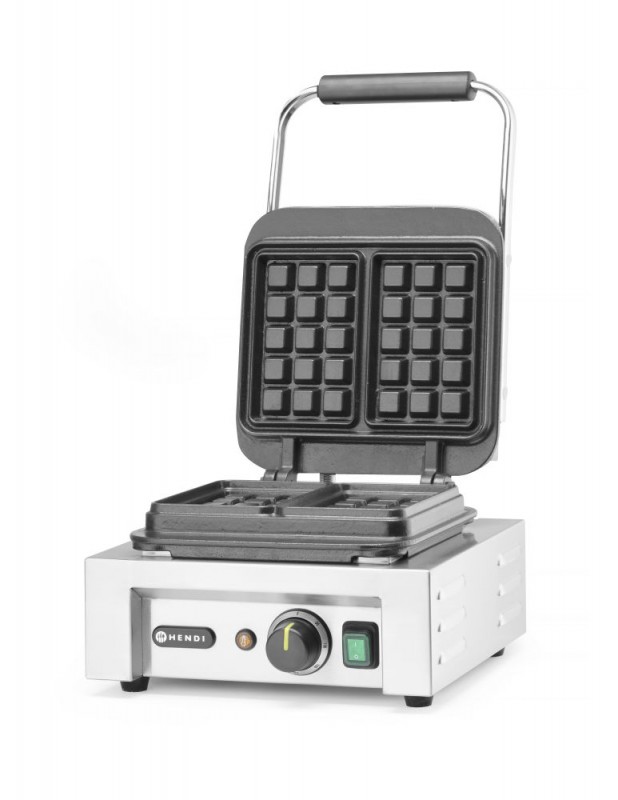 Wafelmaker 'Brussels', HENDI, 230V/2200W, 330x520x(H)277mm Wafelmaker 'Brussels', HENDI, 230V/2200W, 330x520x(H)277mm