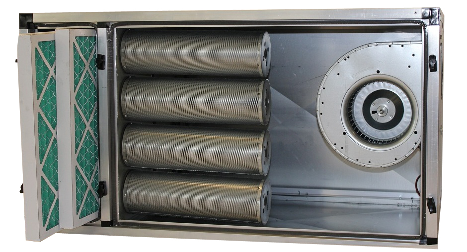 Geurfilterkast Met Motor 3000m3 Geurfilterkast Met Motor 3000m3