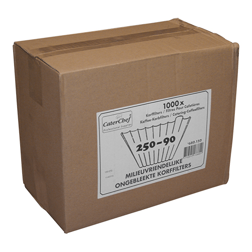 Korffilter (ongebleekt) Korffilter (ongebleekt)