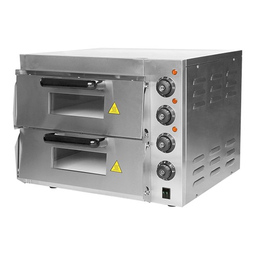 Pizza Oven RVS (40x40cm) 2 Etages Pizza Oven RVS (40x40cm) 2 Etages