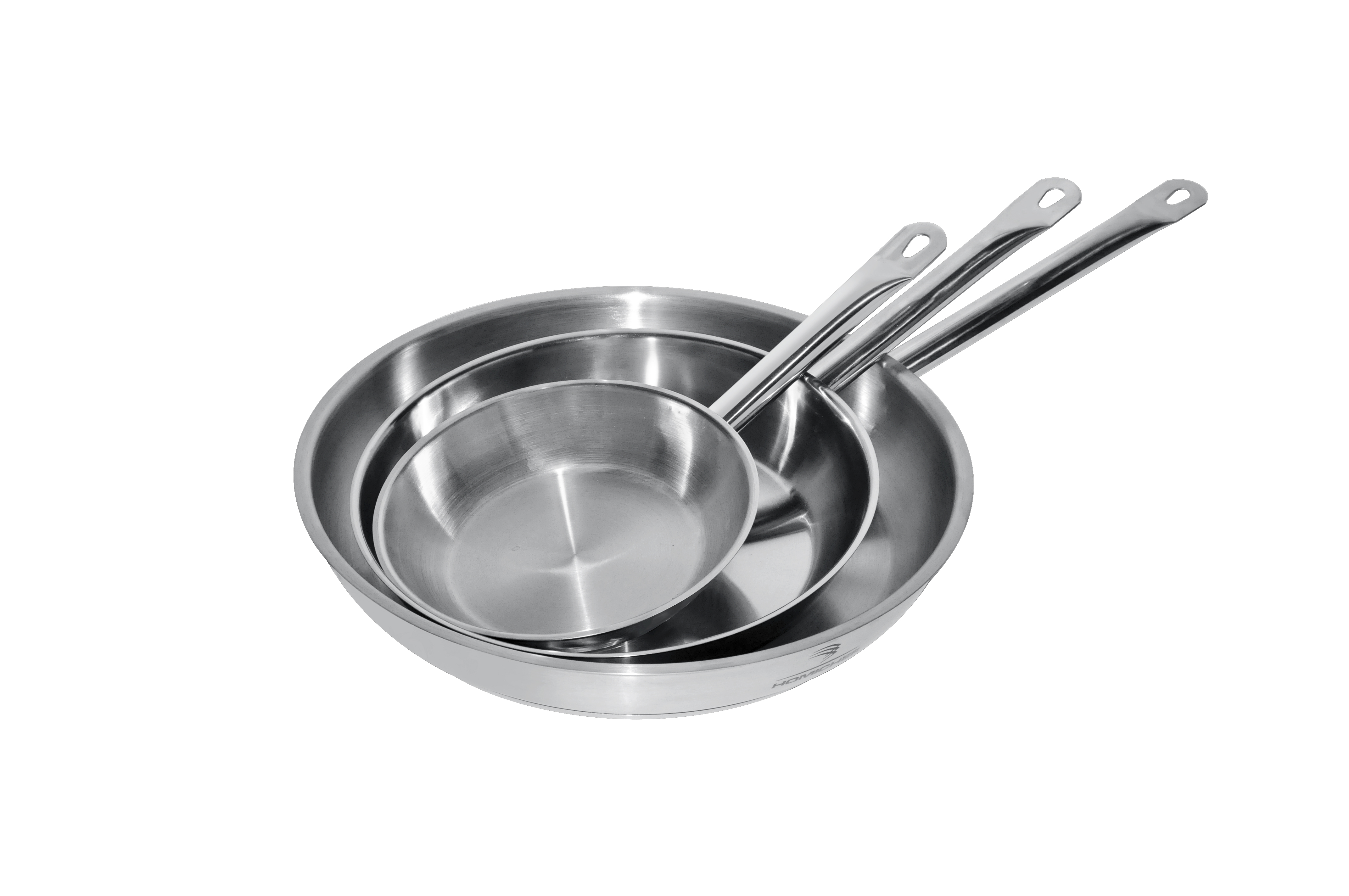 Koekenpan Rvs ø28 3,1l Koekenpan Rvs ø28 3,1l