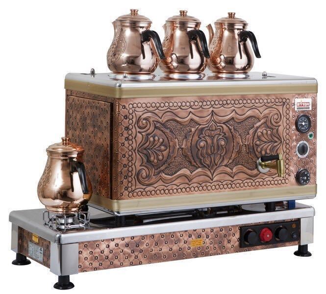 Antiek Theemaker 3 Groepen | 34 Liter Antiek Theemaker 3 Groepen | 34 Liter